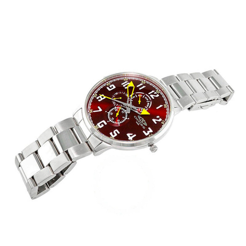 Relógio ON1818 Mostrador Quartzo Marrom 45 mm - Mercado de Luxo - O Maior E-Commerce de Bens, Produtos e Serviços de Luxo do Brasil.