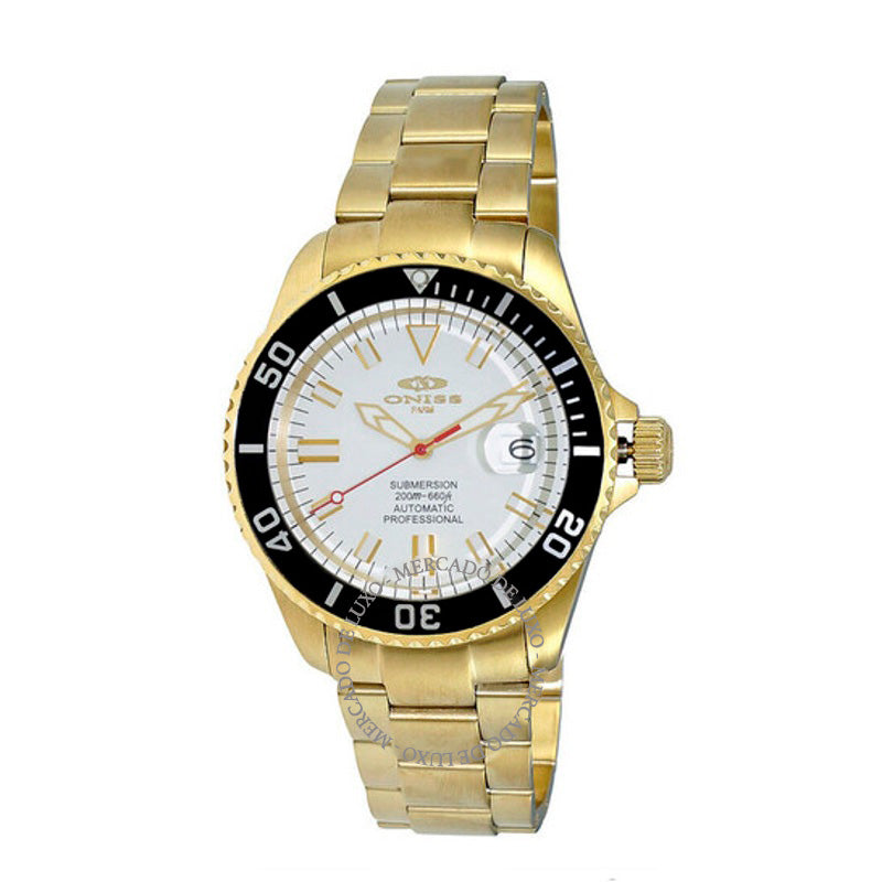 Relógio ONZ5588 Mostrador Branco 45 mm - Mercado de Luxo - O Maior E-Commerce de Bens, Produtos e Serviços de Luxo do Brasil.