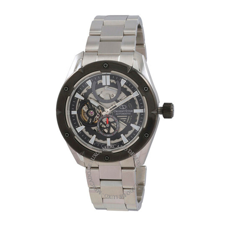 Relógio Orient Star Avant-Gard Automático Mostrador Preto 43 mm - Mercado de Luxo - O Maior E-Commerce de Bens, Produtos e Serviços de Luxo do Brasil.