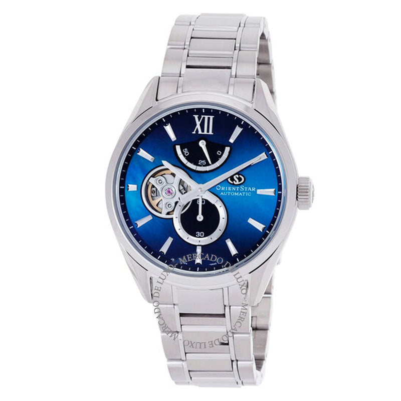 Relógio Star Automatic Mostrador Azul Madrepérola 40 mm - Mercado de Luxo - O Maior E-Commerce de Bens, Produtos e Serviços de Luxo do Brasil.