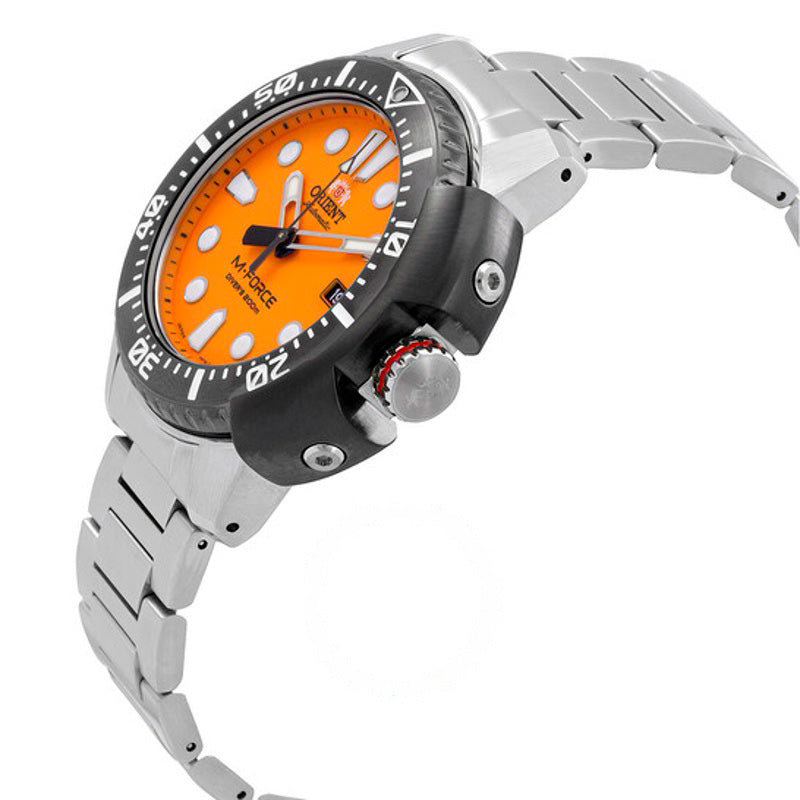 Relógio M-Force AC0L Automático Mostrador Laranja 45 mm - Mercado de Luxo - O Maior E-Commerce de Bens, Produtos e Serviços de Luxo do Brasil.