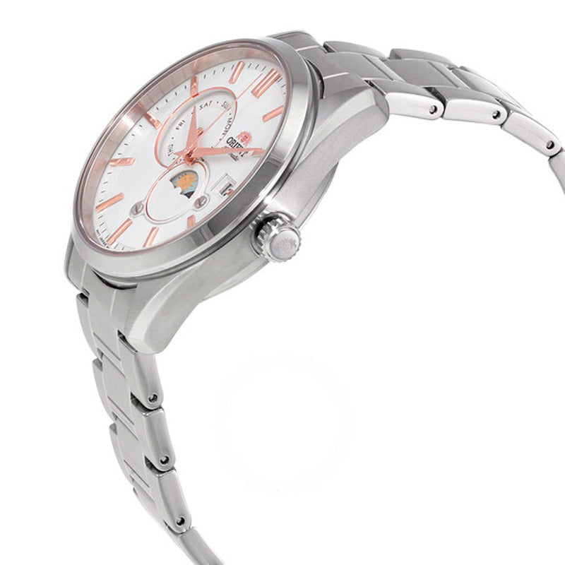 Relógio Sol e Lua Automático Mostrador Branco 42 mm - Mercado de Luxo - O Maior E-Commerce de Bens, Produtos e Serviços de Luxo do Brasil.