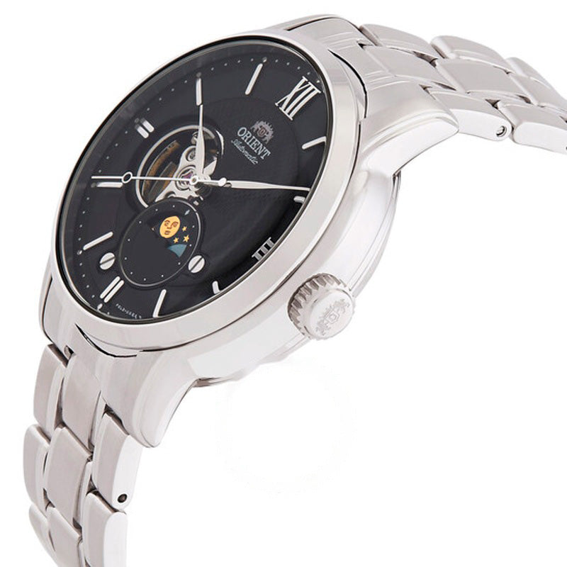 Relógio Sol e Lua Automático Mostrador Preto 42 mm - Mercado de Luxo - O Maior E-Commerce de Bens, Produtos e Serviços de Luxo do Brasil.