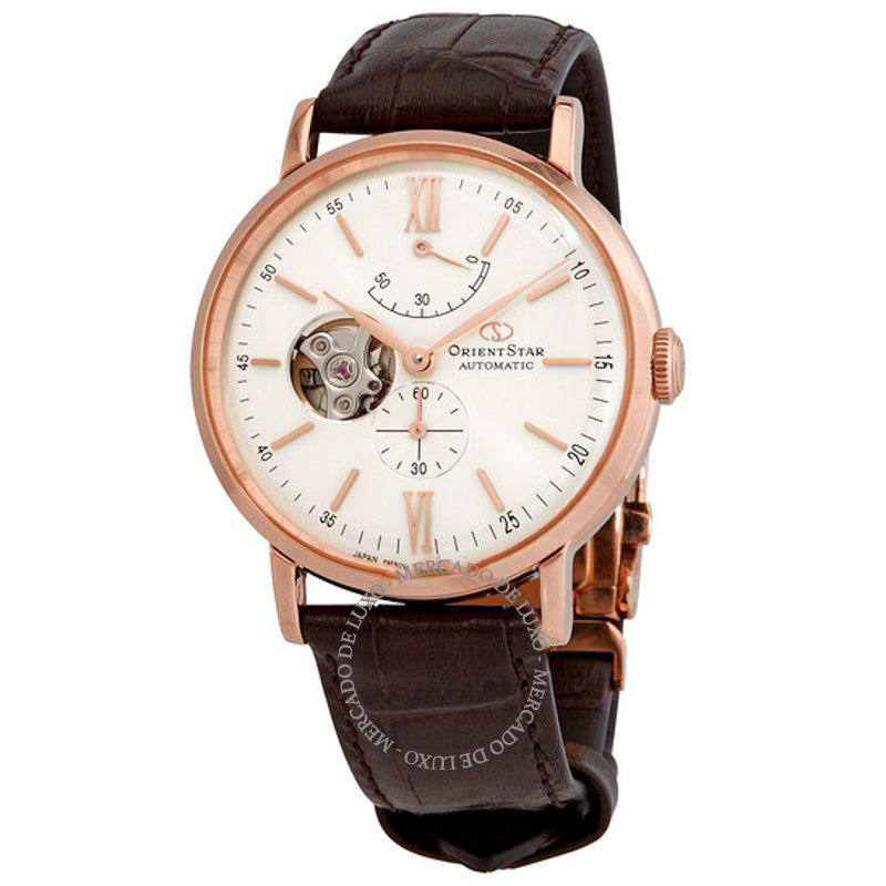 Relógio Orient Star Automático Mostrador Branco 40 mm - Mercado de Luxo - O Maior E-Commerce de Bens, Produtos e Serviços de Luxo do Brasil.
