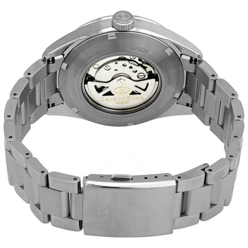 Relógio Orient Star Automático Mostrador Preto 42 mm - Mercado de Luxo - O Maior E-Commerce de Bens, Produtos e Serviços de Luxo do Brasil.
