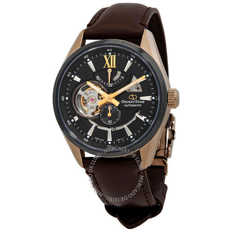 Relógio Orient Star Automático Mostrador Preto 41 mm - Mercado de Luxo - O Maior E-Commerce de Bens, Produtos e Serviços de Luxo do Brasil.