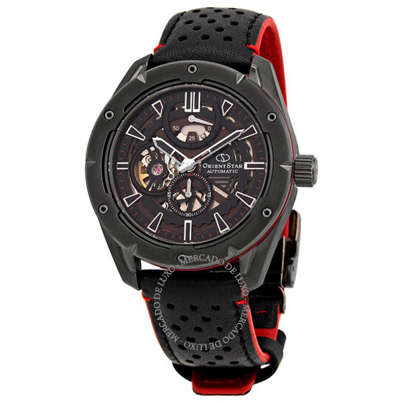 Relógio Orient Star Automático Mostrador Preto 43 mm - Mercado de Luxo - O Maior E-Commerce de Bens, Produtos e Serviços de Luxo do Brasil.