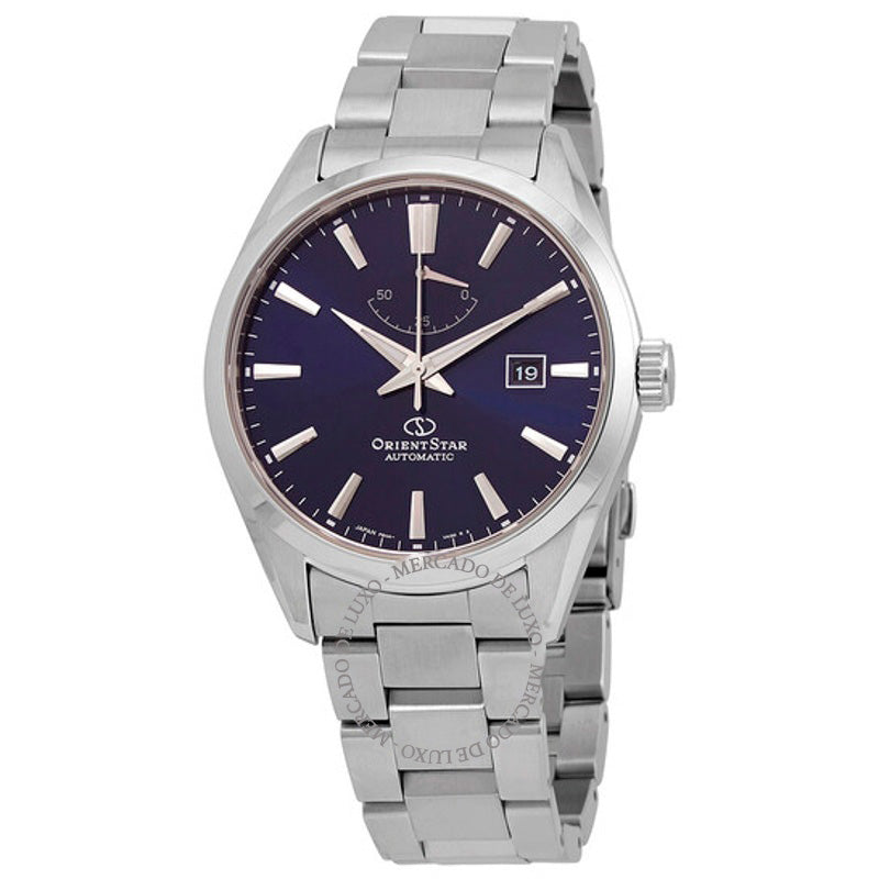 Relógio Orient Star Automático Mostrador Azul 42 mm - Mercado de Luxo - O Maior E-Commerce de Bens, Produtos e Serviços de Luxo do Brasil.