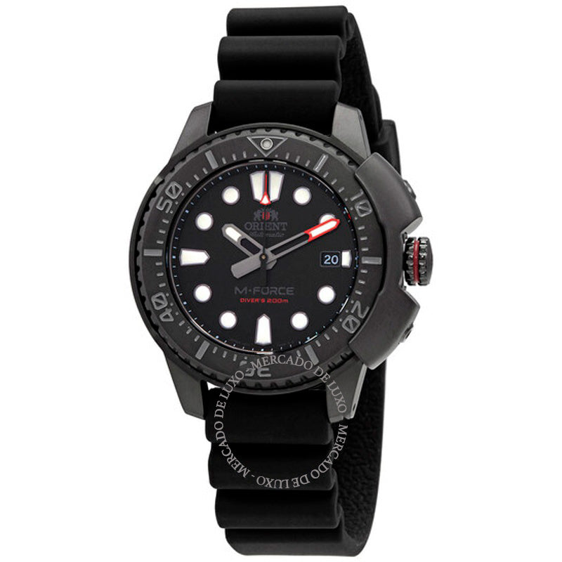 Relógio M-Force Automático Mostrador Preto 45 mm - Mercado de Luxo - O Maior E-Commerce de Bens, Produtos e Serviços de Luxo do Brasil.
