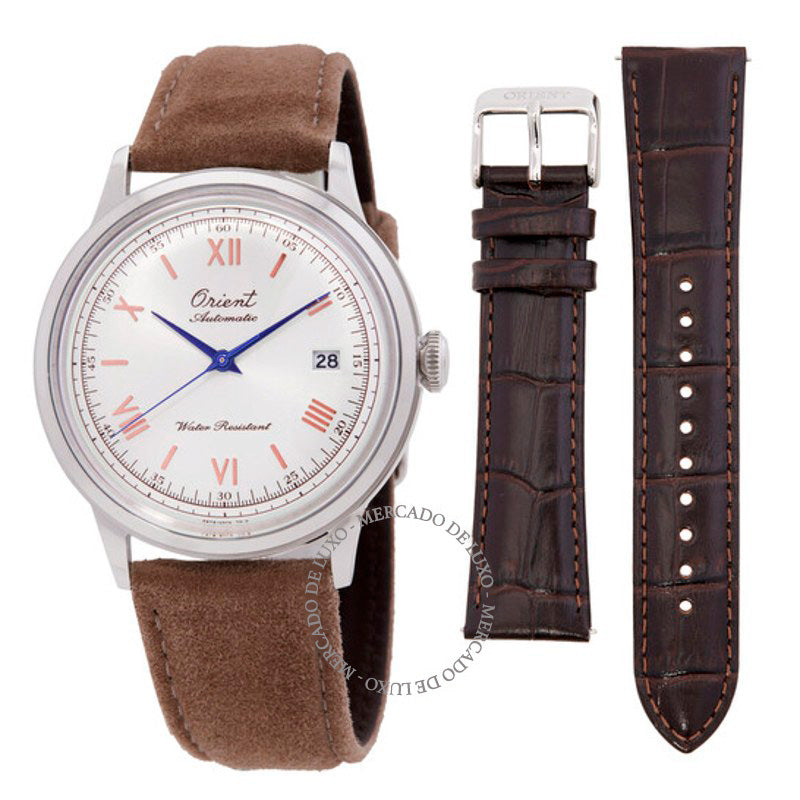 Relógio Mostrador branco automático clássico 40 mm - Mercado de Luxo - O Maior E-Commerce de Bens, Produtos e Serviços de Luxo do Brasil.