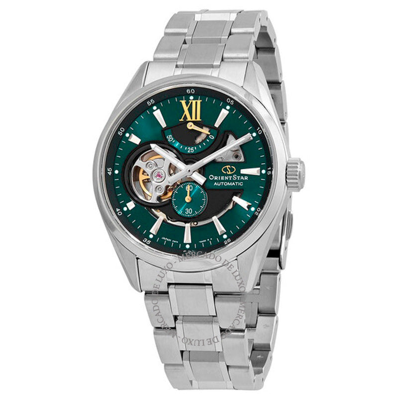 Relógio Orient Star Mostrador Verde 41 mm - Mercado de Luxo - O Maior E-Commerce de Bens, Produtos e Serviços de Luxo do Brasil.