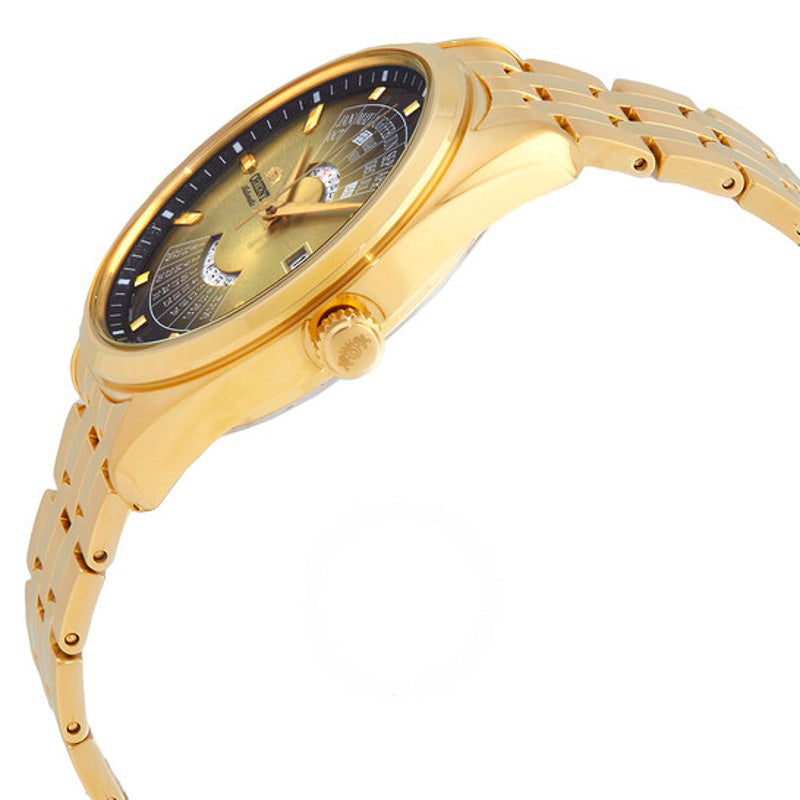 Relógio Mostrador dourado multianual 43 mm - Mercado de Luxo - O Maior E-Commerce de Bens, Produtos e Serviços de Luxo do Brasil.