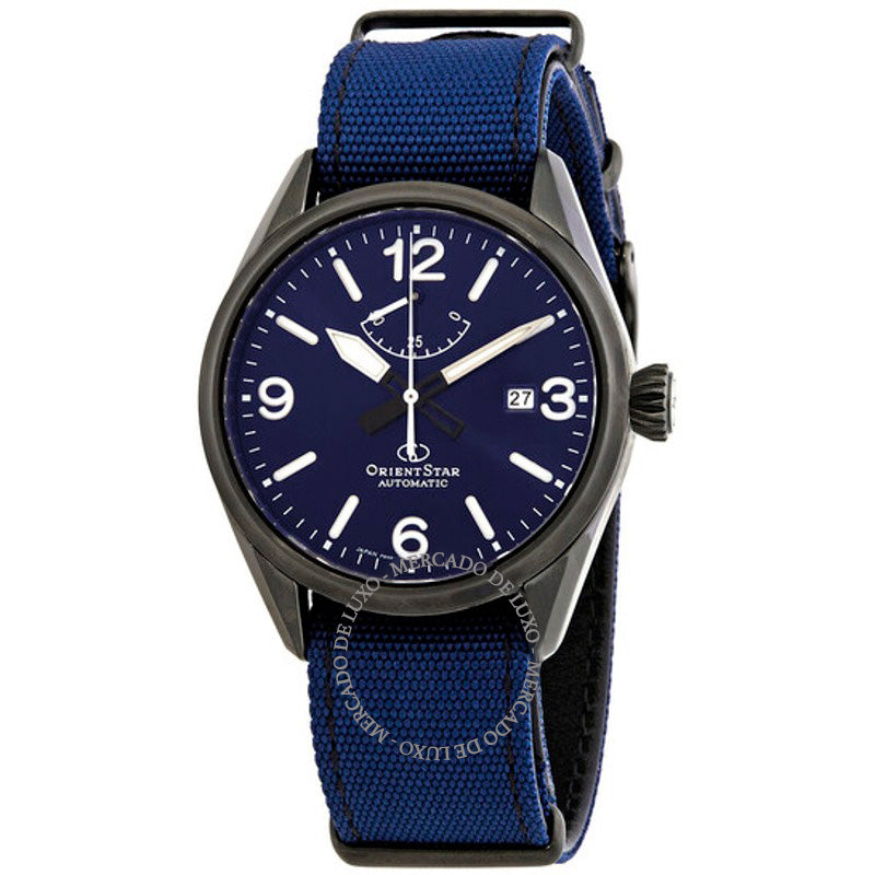 Relógio Mostrador Azul Estrela 41 mm - Mercado de Luxo - O Maior E-Commerce de Bens, Produtos e Serviços de Luxo do Brasil.