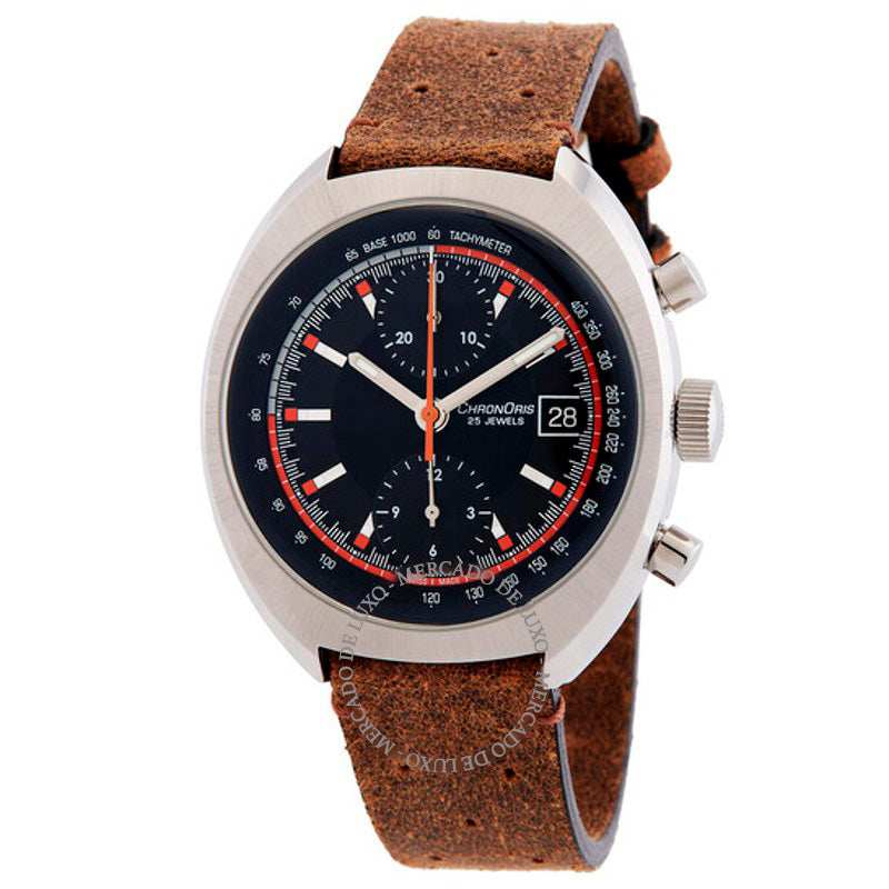 Relógio Chronoris Edição Limitada Cronógrafo Automático Mostrador Preto 40 mm - Mercado de Luxo - O Maior E-Commerce de Bens, Produtos e Serviços de Luxo do Brasil.