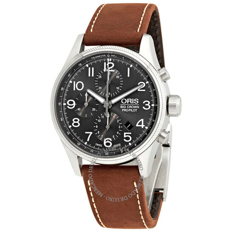 Relógio Big Crown Propilot Chronograph Automático Mostrador Cinza  - Mercado de Luxo - O Maior E-Commerce de Bens, Produtos e Serviços de Luxo do Brasil.