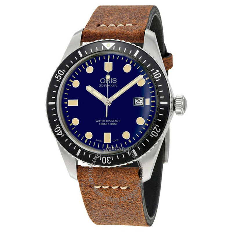 Relógio Divers Sixty-Five Automático Mostrador Azul Marinho 42 mm - Mercado de Luxo - O Maior E-Commerce de Bens, Produtos e Serviços de Luxo do Brasil.