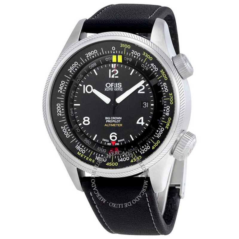 Relógio Altímetro Big Crown Automático Mostrador Preto 47 mm - Mercado de Luxo - O Maior E-Commerce de Bens, Produtos e Serviços de Luxo do Brasil.