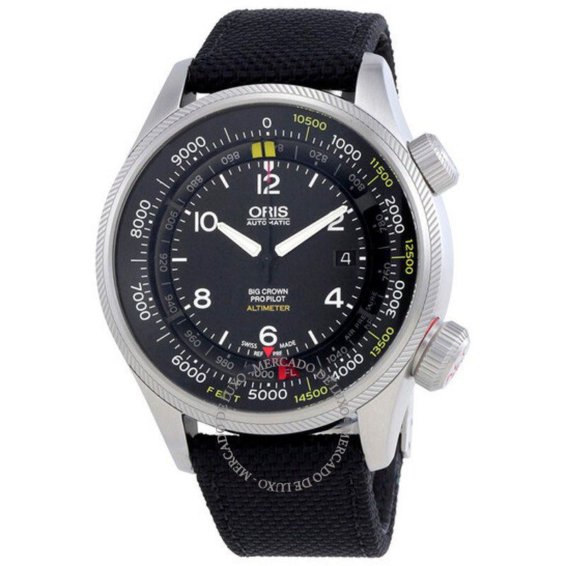 Relógio Big Crown ProPilot Automático Mostrador Preto 47 mm - Mercado de Luxo - O Maior E-Commerce de Bens, Produtos e Serviços de Luxo do Brasil.