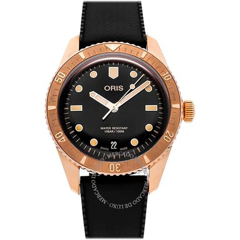 Relógio Divers Sixty-Five Automático Mostrador Preto 38 mm - Mercado de Luxo - O Maior E-Commerce de Bens, Produtos e Serviços de Luxo do Brasil.