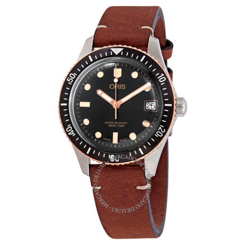 Relógio Divers Sixty Five Automático Mostrador Preto 36 mm - Mercado de Luxo - O Maior E-Commerce de Bens, Produtos e Serviços de Luxo do Brasil.