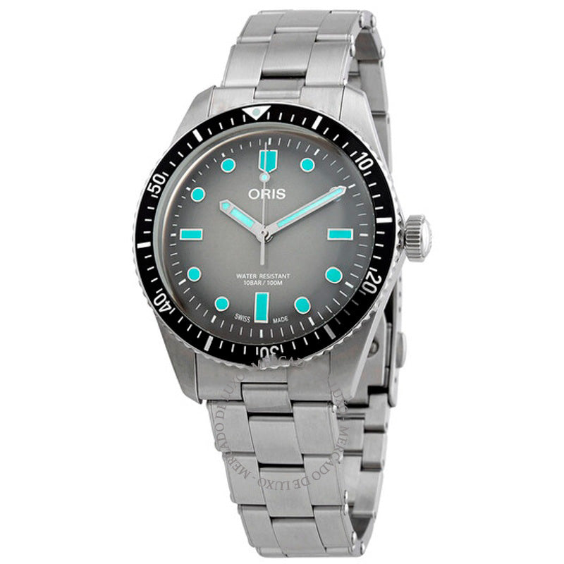 Relógio Divers Sixty-Five Mostrador Cinza Automático 40 mm - Mercado de Luxo - O Maior E-Commerce de Bens, Produtos e Serviços de Luxo do Brasil.