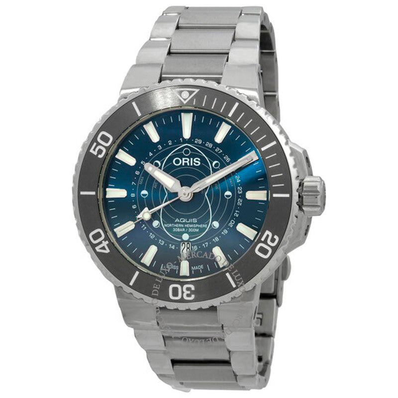Relógio Aquis Dat Watt Automático Mostrador Azul 43 mm - Mercado de Luxo - O Maior E-Commerce de Bens, Produtos e Serviços de Luxo do Brasil.