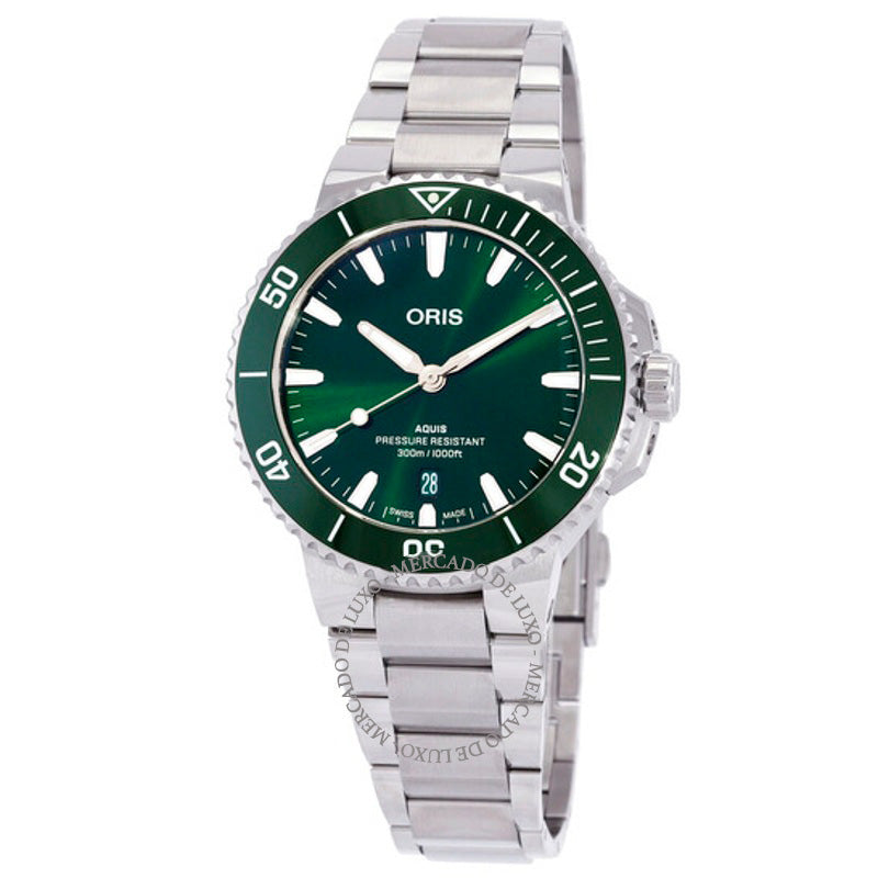 Relógio Aquis Date Automático Mostrador Verde 41 mm - Mercado de Luxo - O Maior E-Commerce de Bens, Produtos e Serviços de Luxo do Brasil.