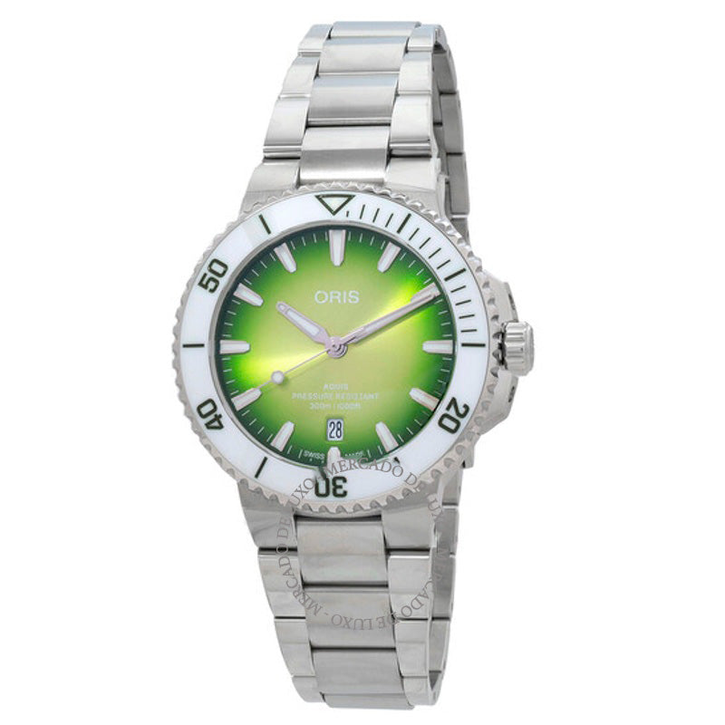 Relógio Aquis Date Automático Mostrador Verde 41 mm - Mercado de Luxo - O Maior E-Commerce de Bens, Produtos e Serviços de Luxo do Brasil.