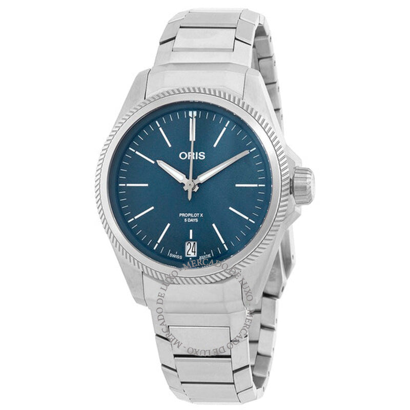 Relógio ProPilot X Automático Mostrador Azul 39 mm - Mercado de Luxo - O Maior E-Commerce de Bens, Produtos e Serviços de Luxo do Brasil.