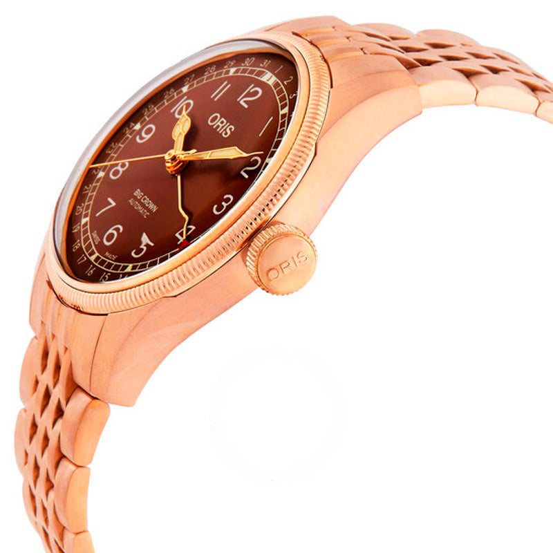 Relógio Big Crown Automático Mostrador Marrom 40 mm - Mercado de Luxo - O Maior E-Commerce de Bens, Produtos e Serviços de Luxo do Brasil.