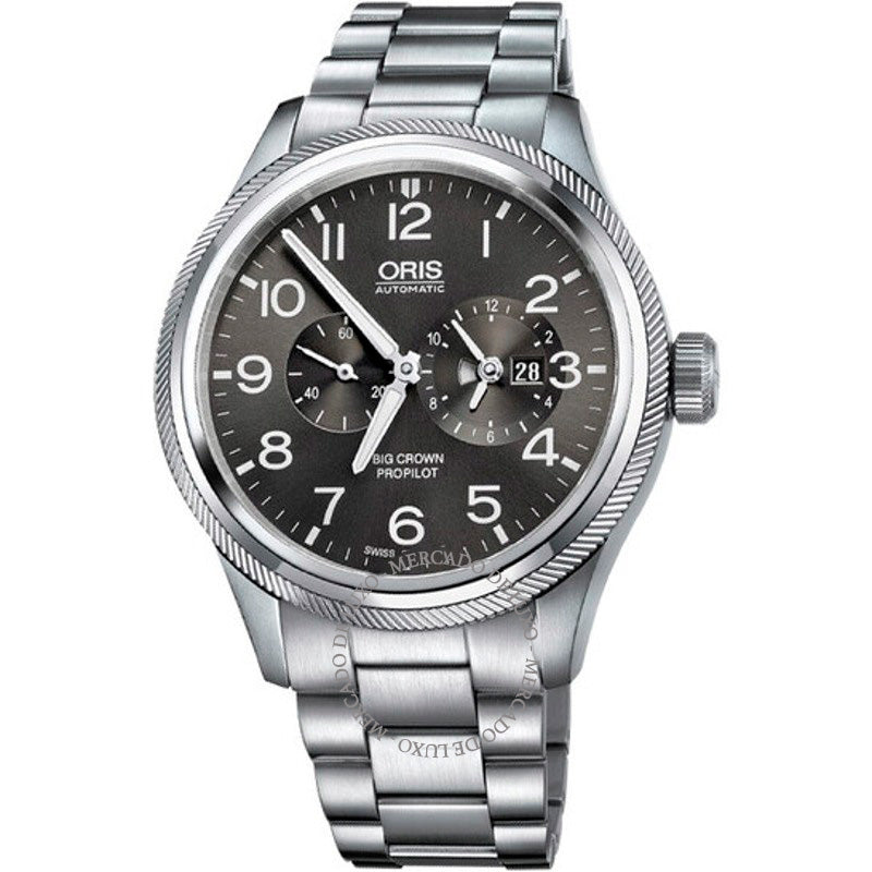 Relógio Big Crown Automático Mostrador Cinza 44 mm - Mercado de Luxo - O Maior E-Commerce de Bens, Produtos e Serviços de Luxo do Brasil.