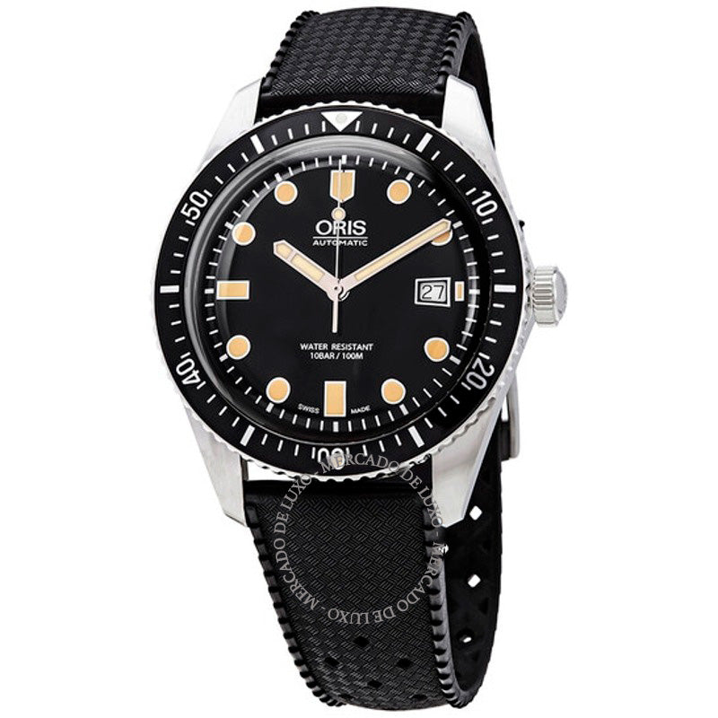 Relógio Divers Sixty-Five Mostrador Preto 42 mm - Mercado de Luxo - O Maior E-Commerce de Bens, Produtos e Serviços de Luxo do Brasil.