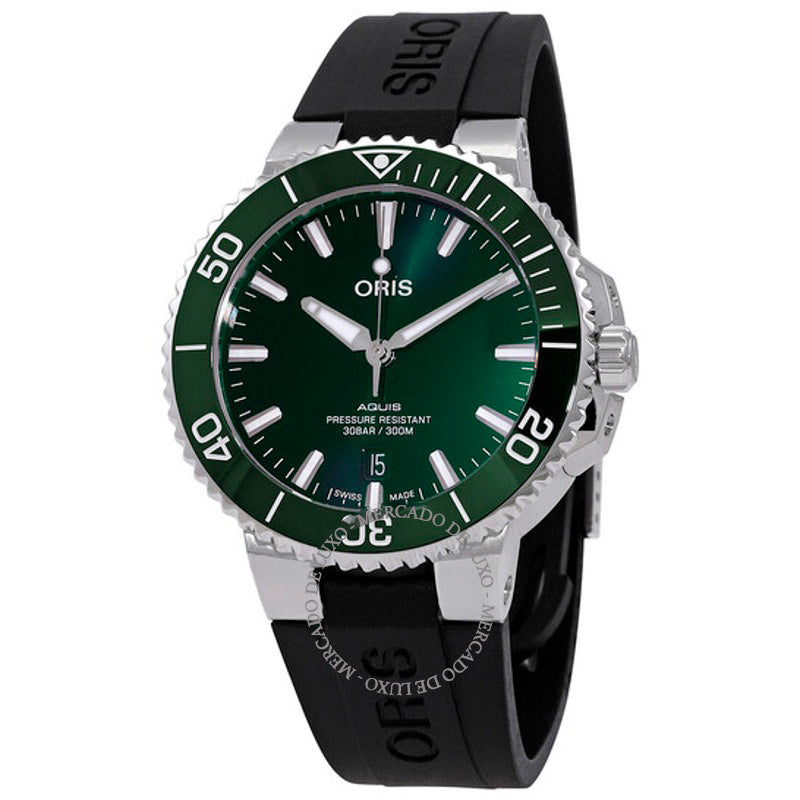 Relógio Aquis Automático Mostrador Verde 41 mm - Mercado de Luxo - O Maior E-Commerce de Bens, Produtos e Serviços de Luxo do Brasil.