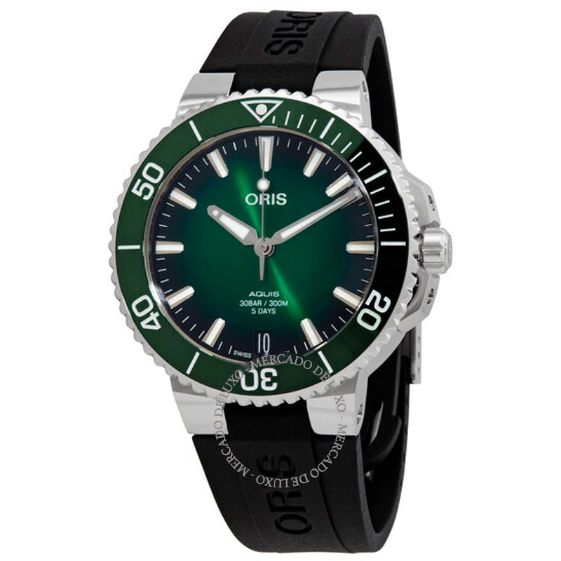 Relógio Aquis Automático Mostrador Verde 41 mm - Mercado de Luxo - O Maior E-Commerce de Bens, Produtos e Serviços de Luxo do Brasil.