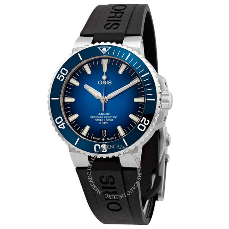 Relógio Aquis Automático Mostrador Azul 43 mm - Mercado de Luxo - O Maior E-Commerce de Bens, Produtos e Serviços de Luxo do Brasil.
