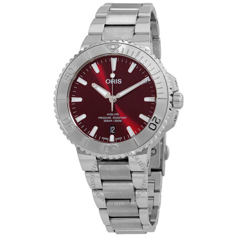 Relógio Aquis Automático Mostrador Vermelho 41 mm - Mercado de Luxo - O Maior E-Commerce de Bens, Produtos e Serviços de Luxo do Brasil.