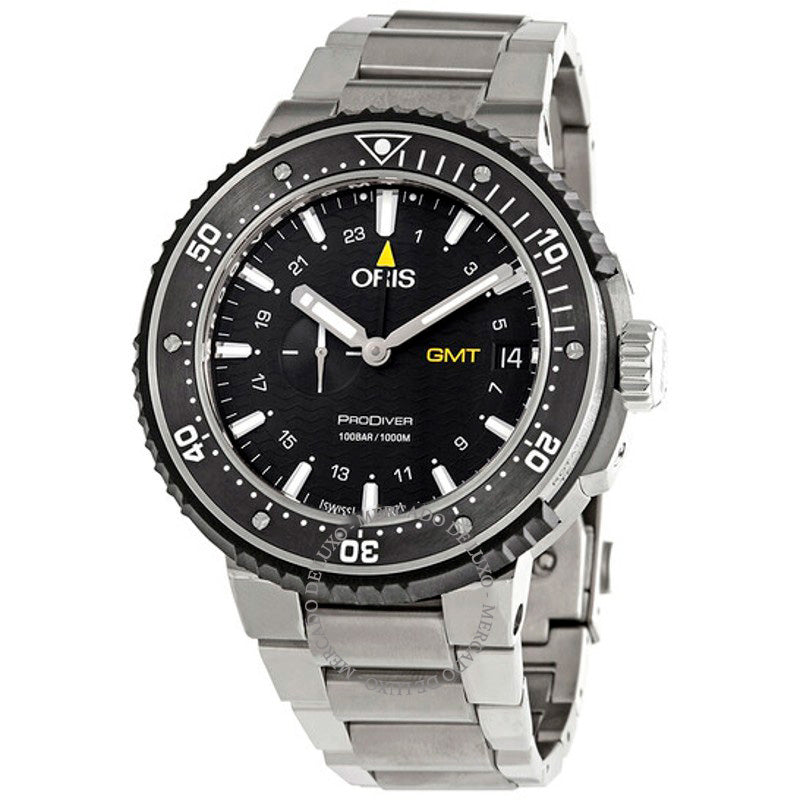 Relógio ProDiver GMT Mostrador Preto 49 mm - Mercado de Luxo - O Maior E-Commerce de Bens, Produtos e Serviços de Luxo do Brasil.