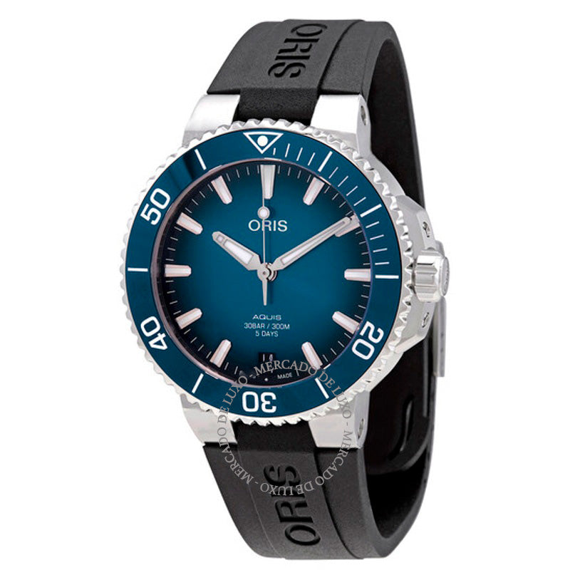 Relógio Mostrador azul automático 41 mm - Mercado de Luxo - O Maior E-Commerce de Bens, Produtos e Serviços de Luxo do Brasil.