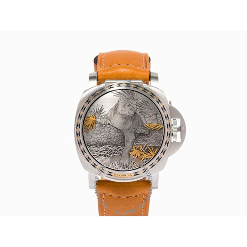 Relógio Sealand Florida Panther Purdey Edição Limitada Cronômetro Automático Mostrador Prateado 44 mm - Mercado de Luxo - O Maior E-Commerce de Bens, Produtos e Serviços de Luxo do Brasil.