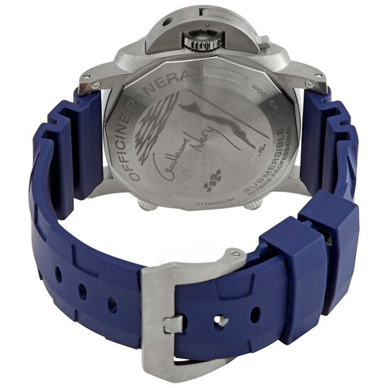 Relógio Submersível Chrono Guillaume Nery Edição Cronógrafo Automático Mostrador Cinza Tubarão 47 mm - Mercado de Luxo - O Maior E-Commerce de Bens, Produtos e Serviços de Luxo do Brasil.