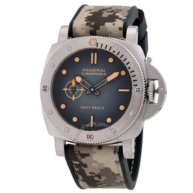 Relógio Submersível QuarantaQuattro Navy Seals Automático Mostrador Preto 44 mm - Mercado de Luxo - O Maior E-Commerce de Bens, Produtos e Serviços de Luxo do Brasil.