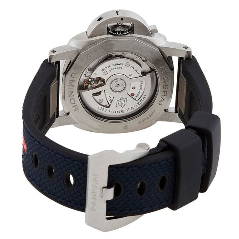 Relógio Luminor Quaranta Bitempo Luna Rossa GMT mostrador azul automático 40 mm - Mercado de Luxo - O Maior E-Commerce de Bens, Produtos e Serviços de Luxo do Brasil.