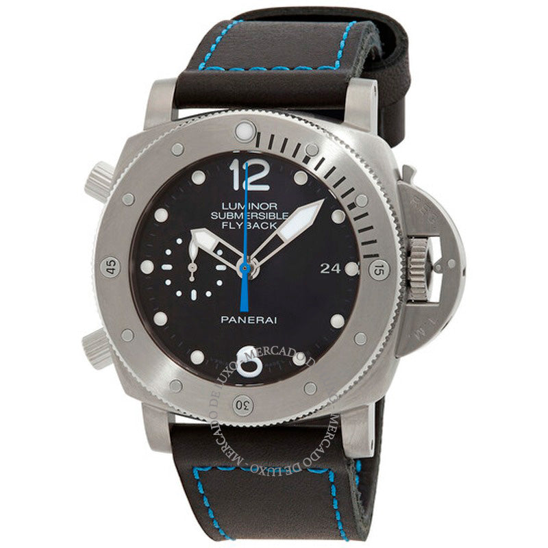Relógio Luminor Submersible 1950 Cronógrafo Automático Mostrador Preto 47 mm - Mercado de Luxo - O Maior E-Commerce de Bens, Produtos e Serviços de Luxo do Brasil.