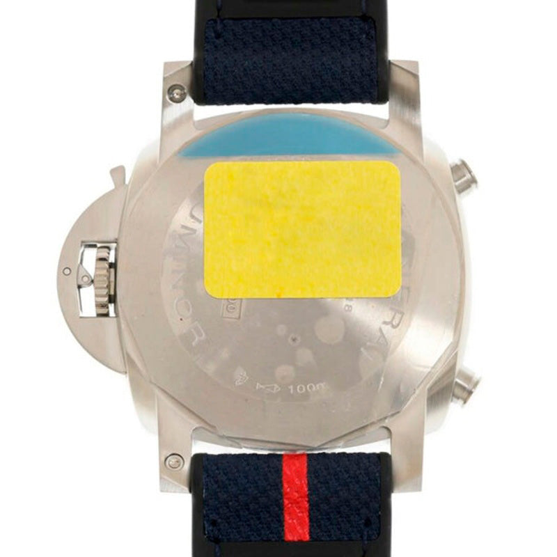 Relógio Luminor Chrono Luna Rossa Cronógrafo Mostrador Azul Automático 44 mm - Mercado de Luxo - O Maior E-Commerce de Bens, Produtos e Serviços de Luxo do Brasil.