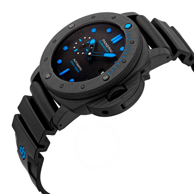 Relógio Luminor Submersível 1950 Carbotech Automático Mostrador Preto  - Mercado de Luxo - O Maior E-Commerce de Bens, Produtos e Serviços de Luxo do Brasil.