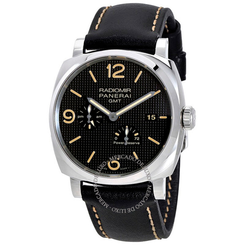 Relógio Radiomir 1940 3 dias GMT reserva de marcha automático 45 mm - Mercado de Luxo - O Maior E-Commerce de Bens, Produtos e Serviços de Luxo do Brasil.