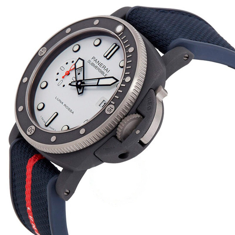 Relógio Submersível QuarantaQuattro Automático Mostrador Branco 44 mm - Mercado de Luxo - O Maior E-Commerce de Bens, Produtos e Serviços de Luxo do Brasil.