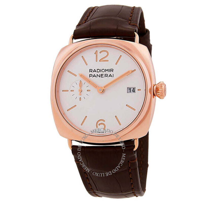 Relógio Radiomir Quaranta Goldtech Automático Mostrador Branco 40 mm - Mercado de Luxo - O Maior E-Commerce de Bens, Produtos e Serviços de Luxo do Brasil.
