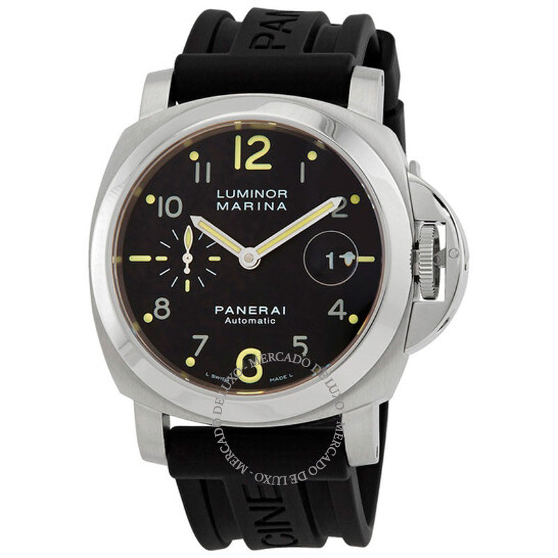 Relógio Luminor Marina Cronômetro Automático Mostrador Preto 44 mm - Mercado de Luxo - O Maior E-Commerce de Bens, Produtos e Serviços de Luxo do Brasil.