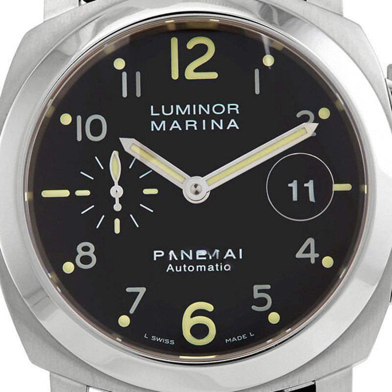 Relógio Luminor Marina Cronômetro Automático Mostrador Preto 44 mm - Mercado de Luxo - O Maior E-Commerce de Bens, Produtos e Serviços de Luxo do Brasil.